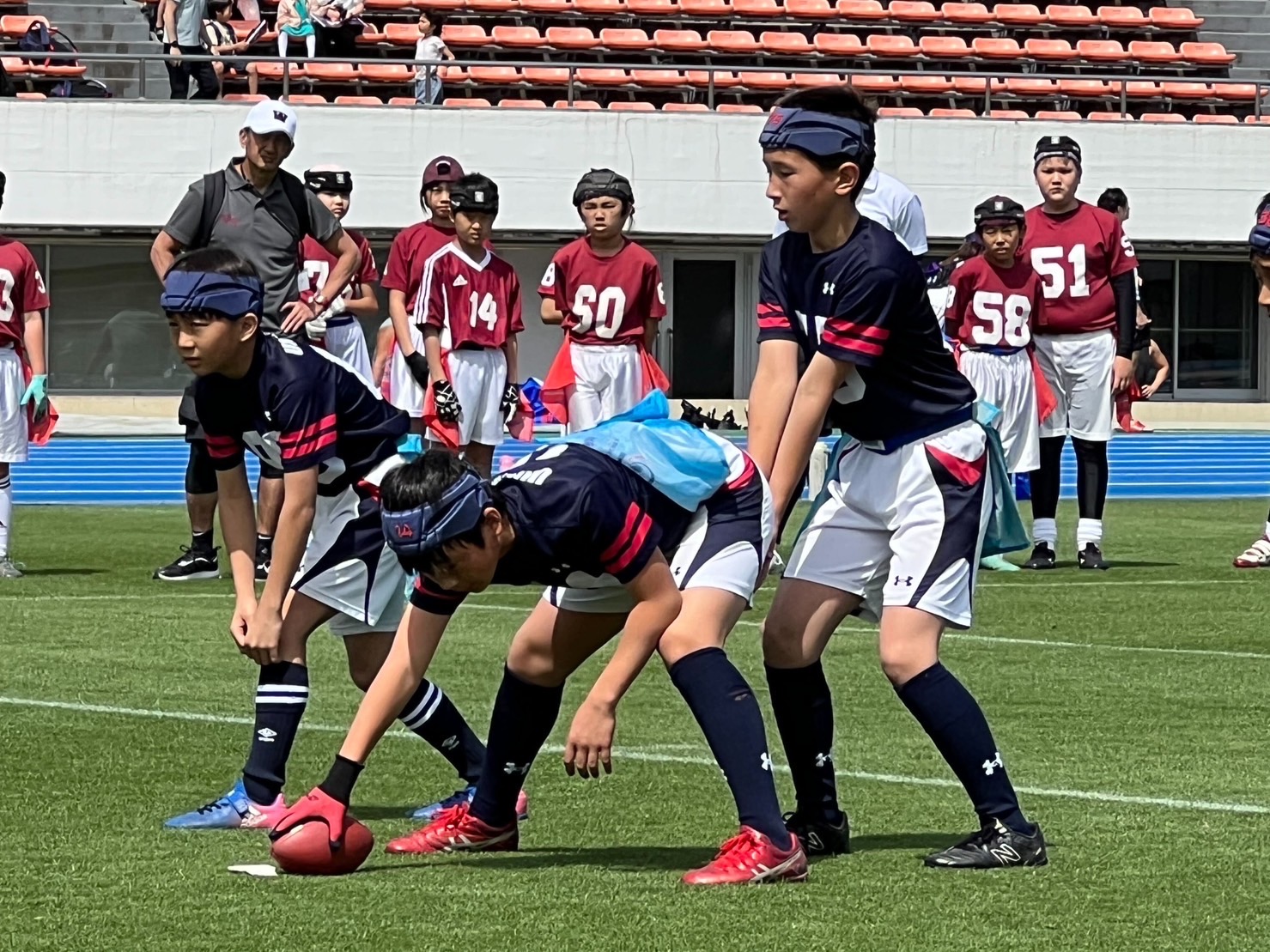 UA 慶應義塾大学“UNICORNS“試合用フットボールパンツネイビーMDサイズ フラッグ】2023年度早慶戦ゲームレポート 2023.07.09 | アメリカン